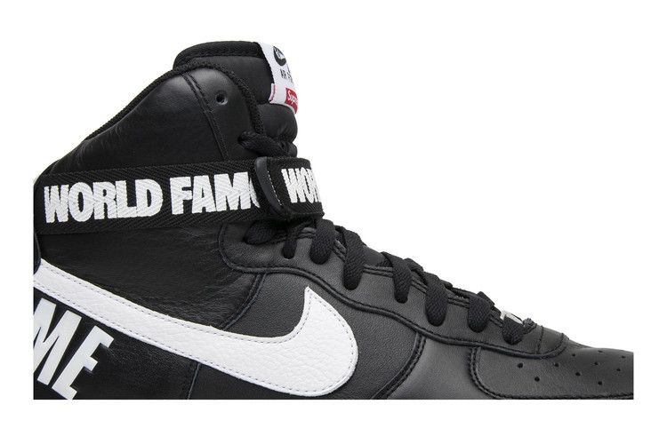 Supreme x Nike Air Force 1 High SP 'Black'
