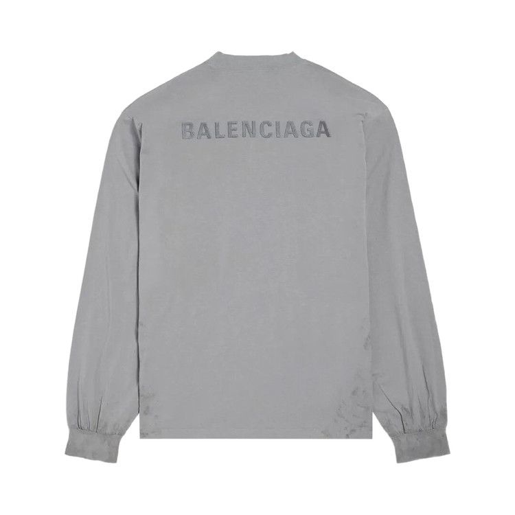Balenciaga Long-Sleeve T-Shirt 'Grey'