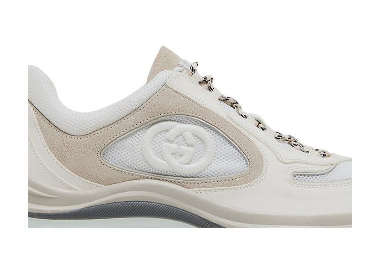 Gucci Wmns Run Sneaker 'White Suede'