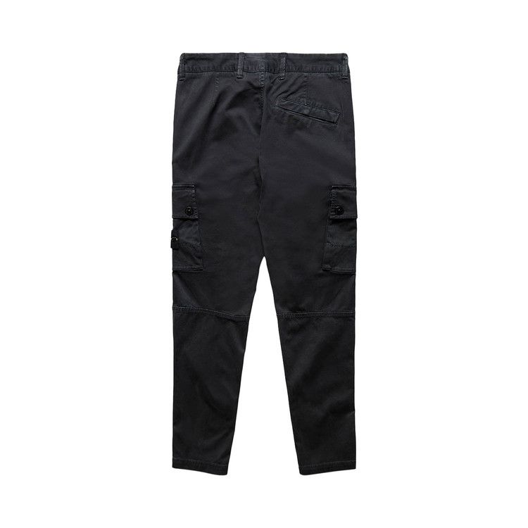 Stone Island Compass Patch Cargo Pants 'Black'