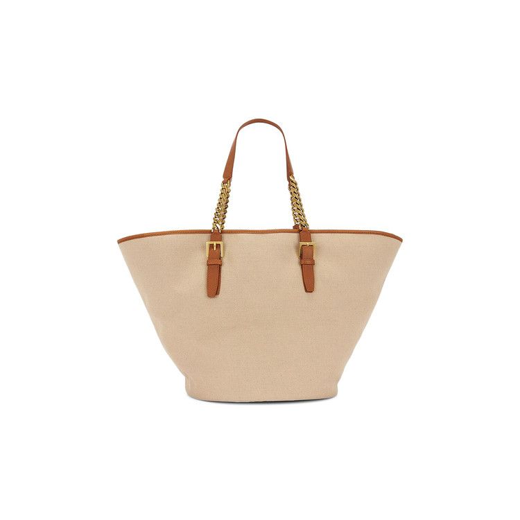 Saint Laurent Lauren Cabas Bag 'Desert Dust/Brick'