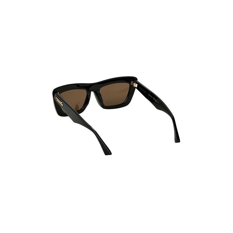 Bottega Veneta Cat Eye Sunglasses 'Black/Brown'