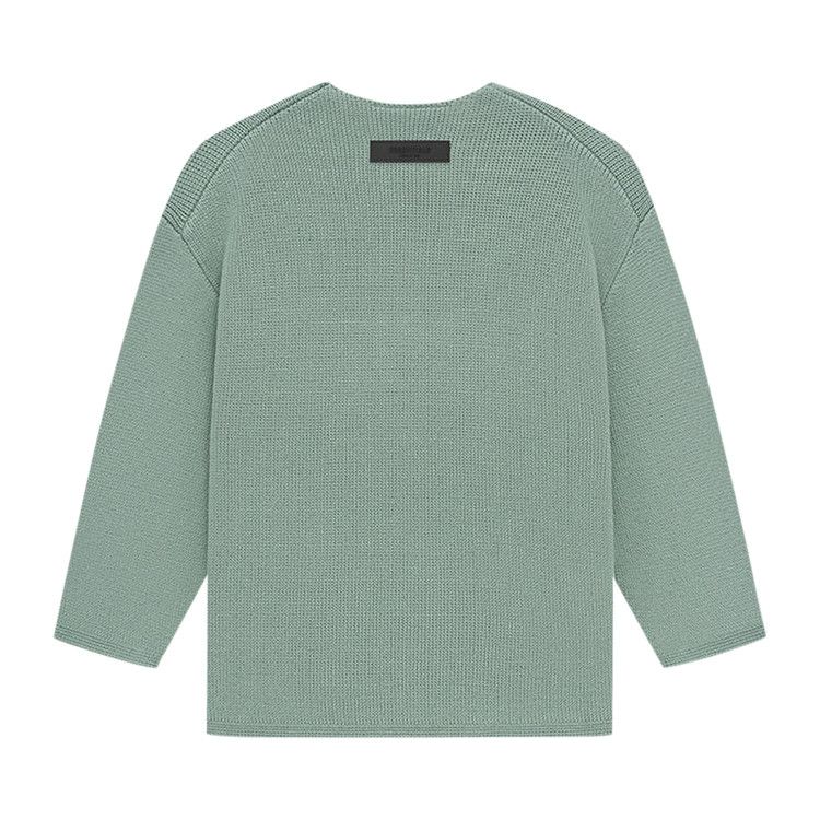 Fear of God Essentials Kids Rawneck Knit Sweater 'Sycamore'