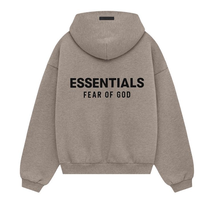 Fear of God Essentials Kids Fleece Hoodie 'Heather Grey'