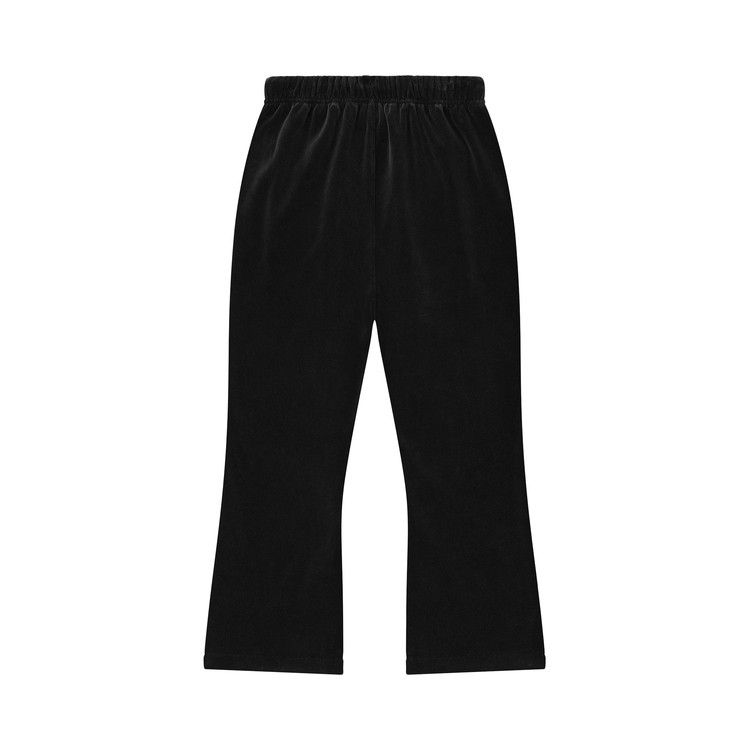 Fear of God Essentials Velour Flare Sweatpant 'Vintage Black'