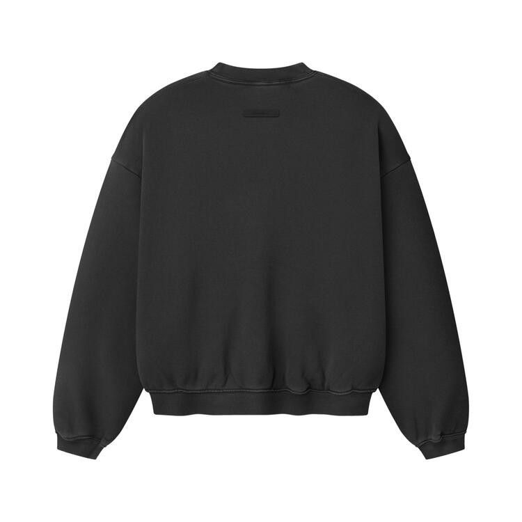 Fear of God Essentials 90s Crewneck Sweatshirt 'Faded Black'
