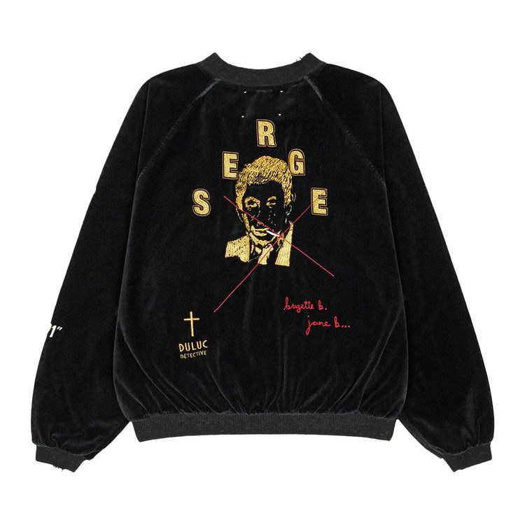 Paly Hollywood Serge Souvenir Jacket 'Black'