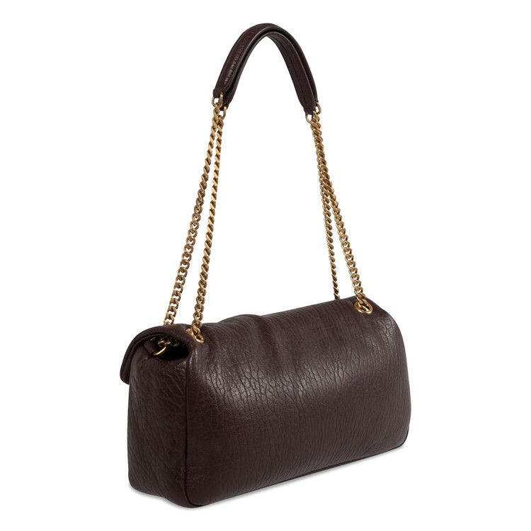 Saint Laurent Calypso Chain Bag 'Dark Currant'