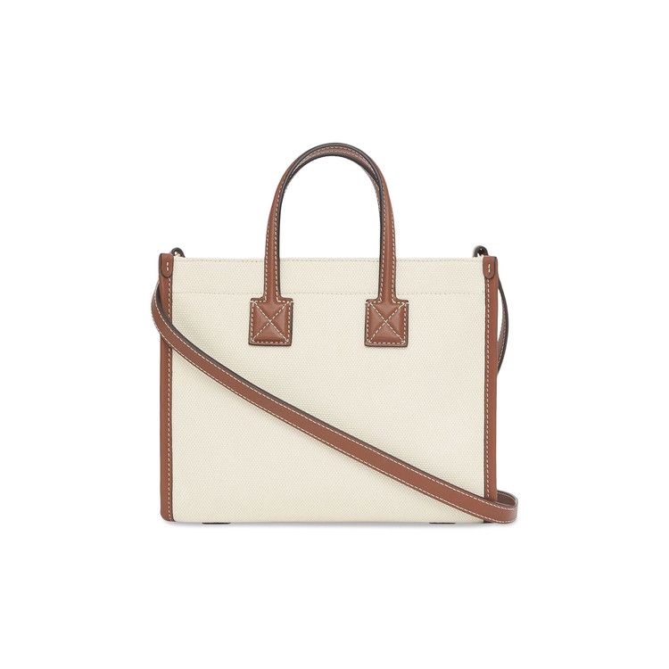 Burberry Mini Freya Tote Bag 'Cream'