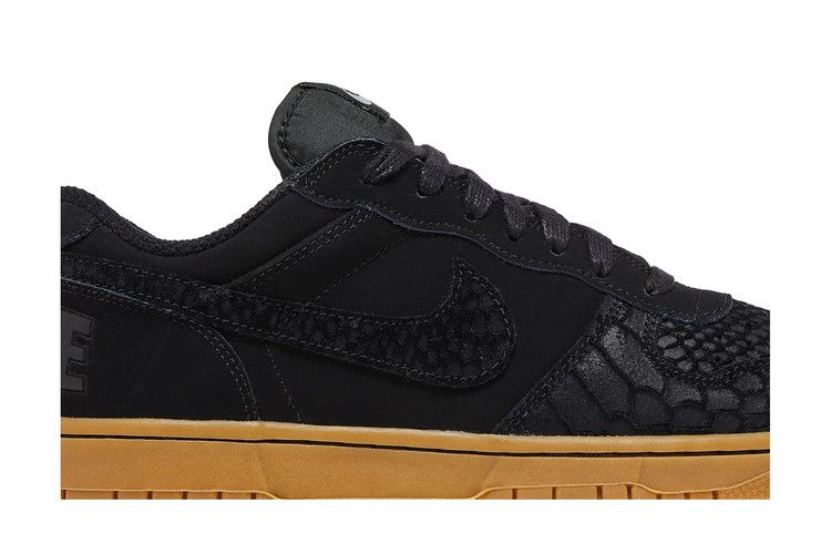 Big Nike Low Lux 'Black Snakeskin Gum'