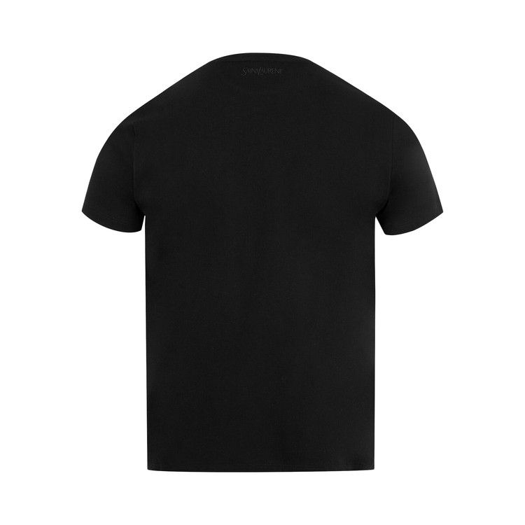Saint Laurent T-Shirt Small Fit 'Noir'