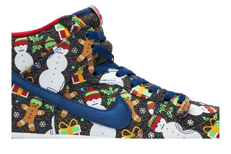 Concepts x Nike SB Dunk Pro High 'Ugly Christmas Sweater' 2017