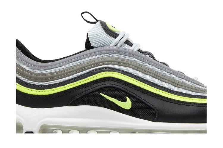 Nike Air Max 97 GS 'Platinum Black Volt'