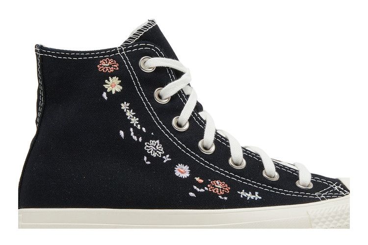 Converse Wmns Chuck Taylor All Star High 'Embroidered Floral - Black'