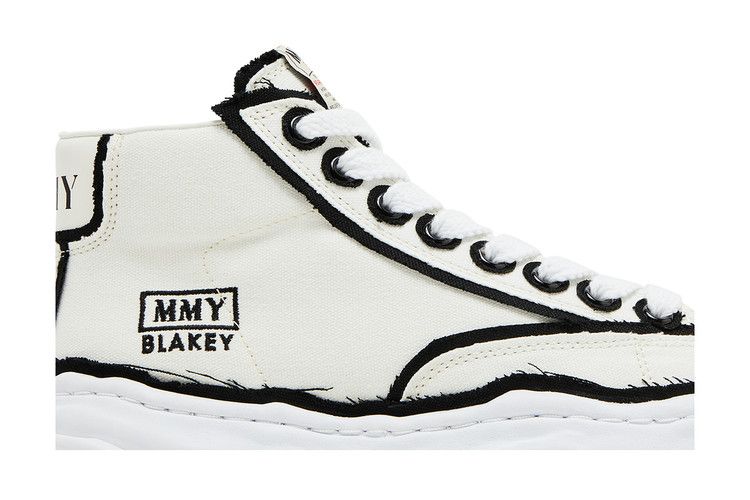 Maison Mihara Yasuhiro Blakey Overhanging Canvas High 'White'