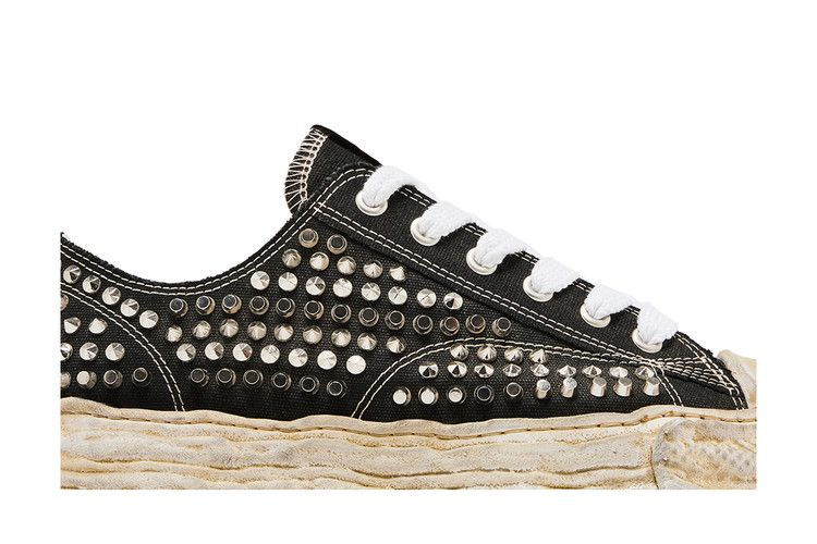 Maison Mihara Yasuhiro Peterson 23 OG Sole Studded Canvas Low 'Black'