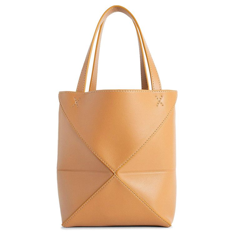Loewe Puzzle Fold Tote Mini 'Warm Desert'