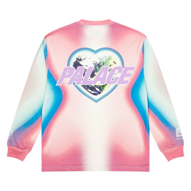 Palace x Rapha EF Education First Long-Sleeve T-Shirt 'Multicolor'