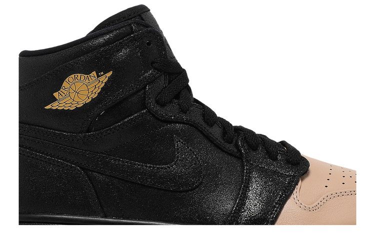 Wmns Air Jordan 1 Retro High Premium 'Dipped Toe - Black'