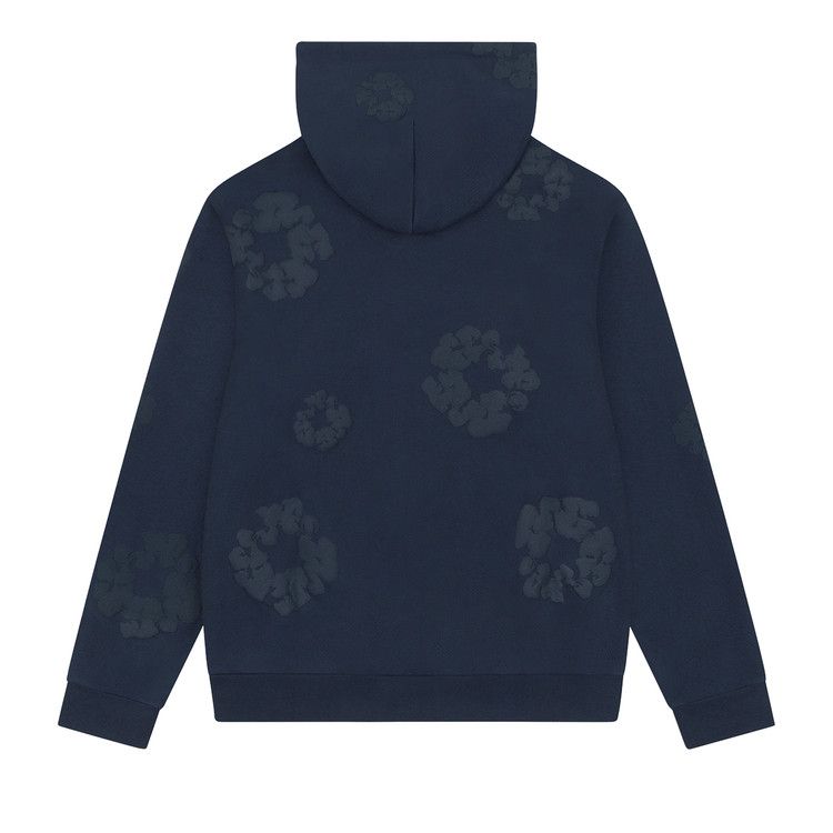 Denim Tears Mono Cotton Wreath Hoodie 'Navy'