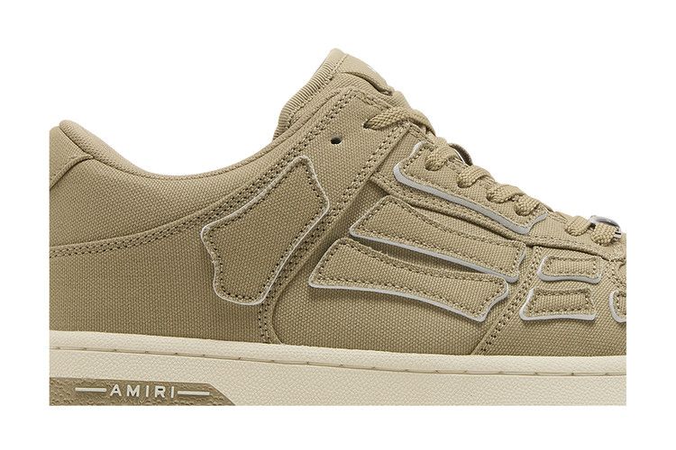 Amiri Chunky Canvas Skel Top Low 'Green'