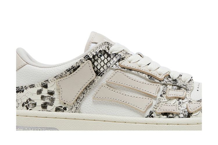 Amiri Wmns Skel Top Low 'Alabaster Snakeskin'