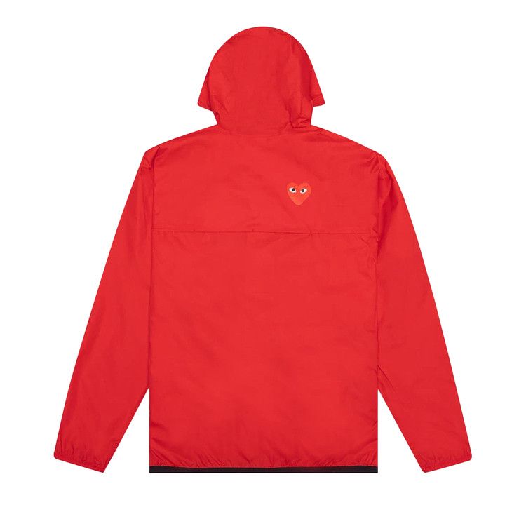 Comme des Garçons PLAY x K Way Full Zip Jacket 'Red'