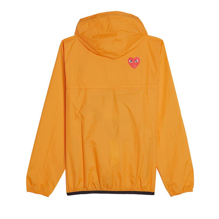 Comme des Garçons PLAY x K Way Half Zip Jacket 'Orange'