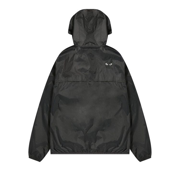 Comme des Garçons PLAY K-Way Emblem Jacket 'Black'