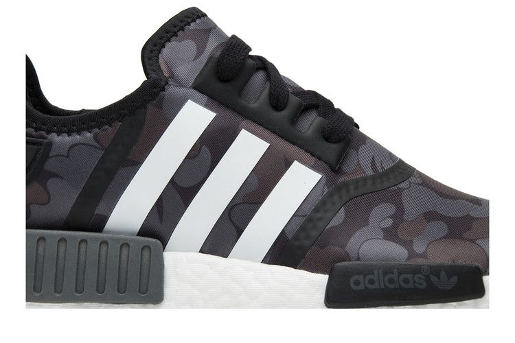 A Bathing Ape x adidas NMD_R1 'Black Camo'