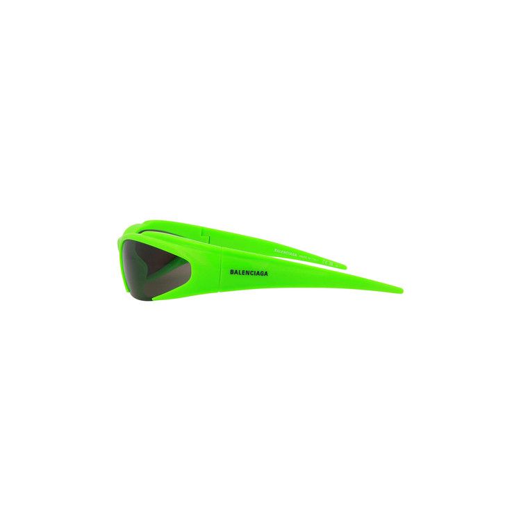 Balenciaga Reverse Xpander Rectangle Sunglasses 'Green'