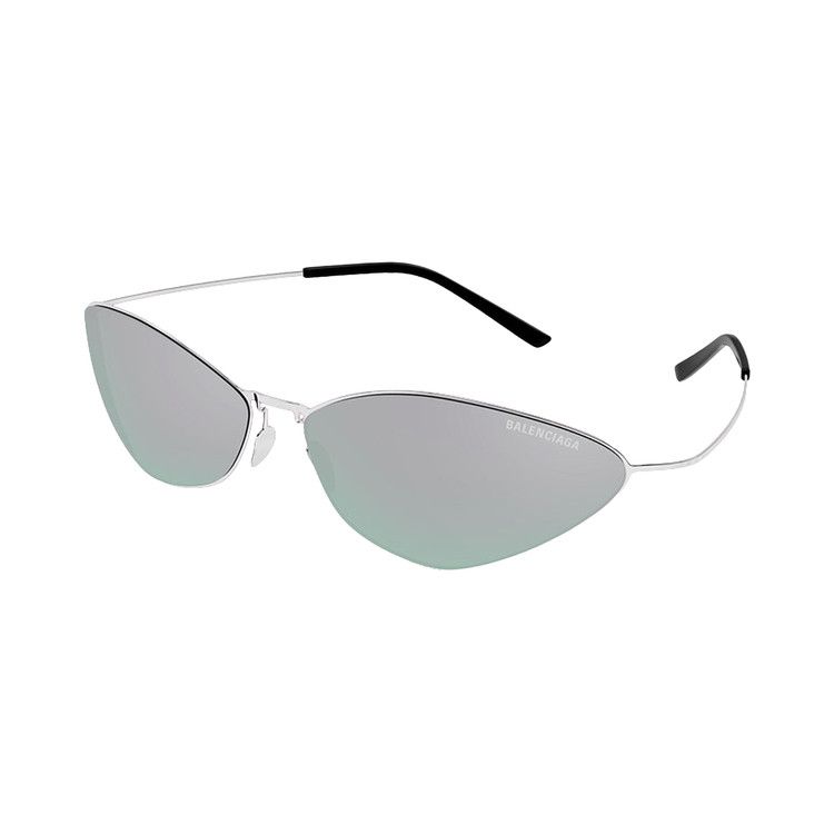 Balenciaga Cat Eye Sunglasses 'Silver'