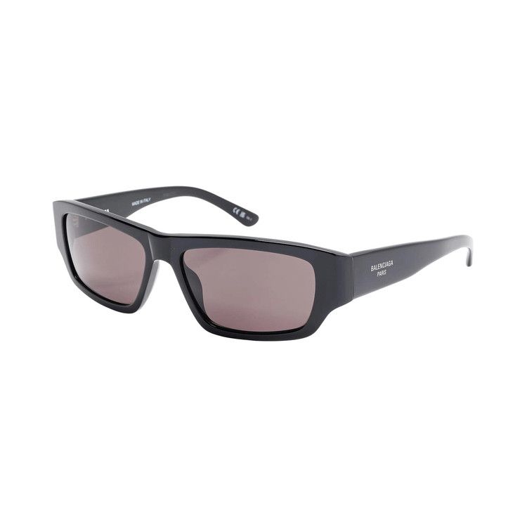 Balenciaga Rectangular Sunglasses 'Black/Grey'