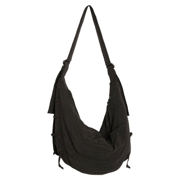 Lemaire Medium Soft Game Bag 'Dark Chocolate'