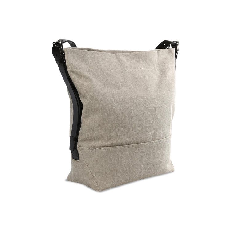 Lemaire Belted Tote Bag 'Dark Linen'
