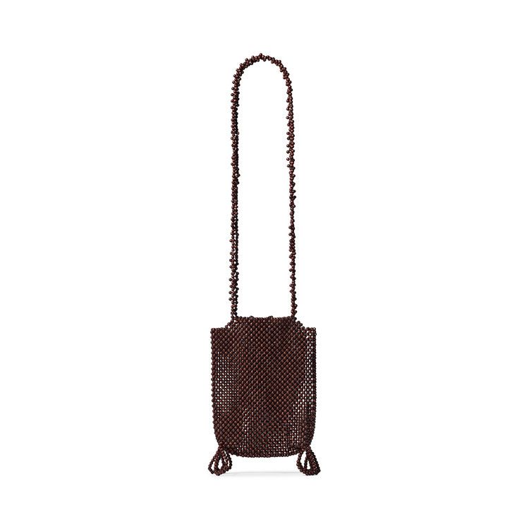 Lemaire Grigri Phone Holder Bag 'Dark Brown'