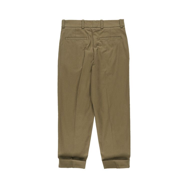 Acne Studios Cropped Trousers 'Olive Green'