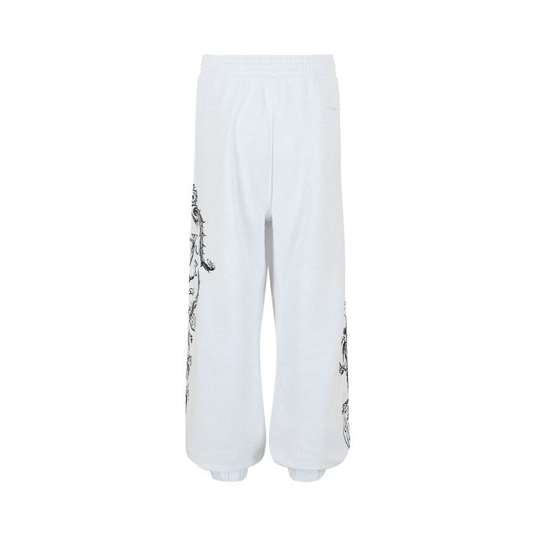 Givenchy Baroque Print Joggers 'White'