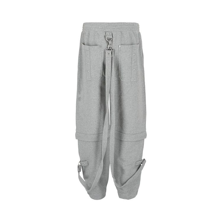 Givenchy Detachable-Leg Cotton Track Pants 'Light Grey Melange'