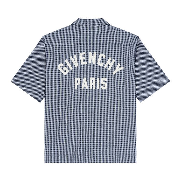 Givenchy Bowling Shirt 'White/Blue'