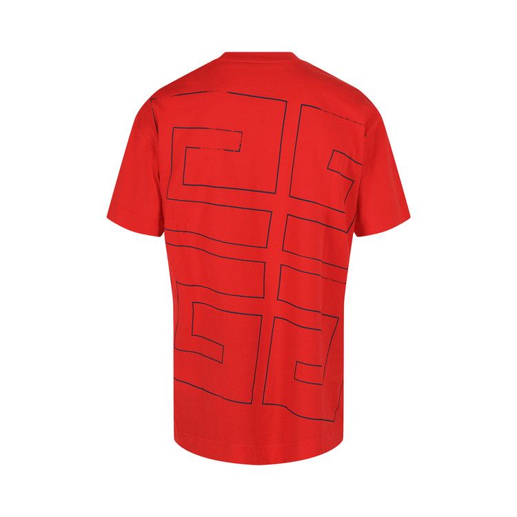 Givenchy 4G Cotton T-Shirt 'Red'