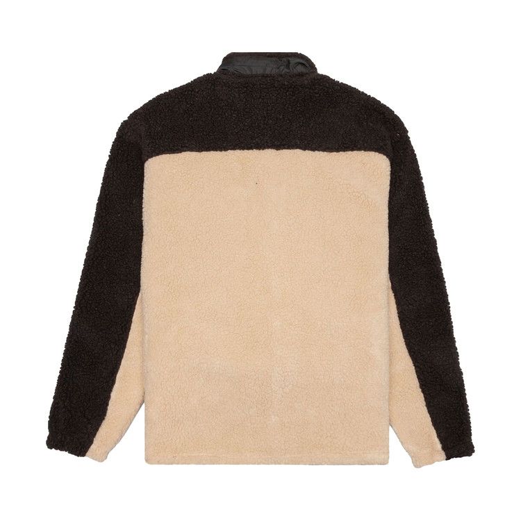 Ambush Fleece Zip Top 'Brown/Beige'