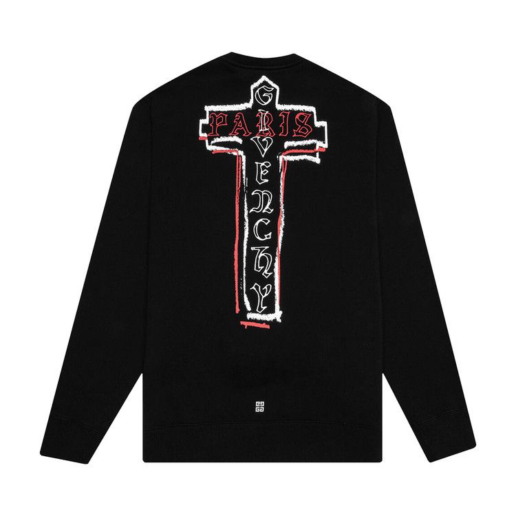 Givenchy Classic Fit Print Sweatshirt 'Black'