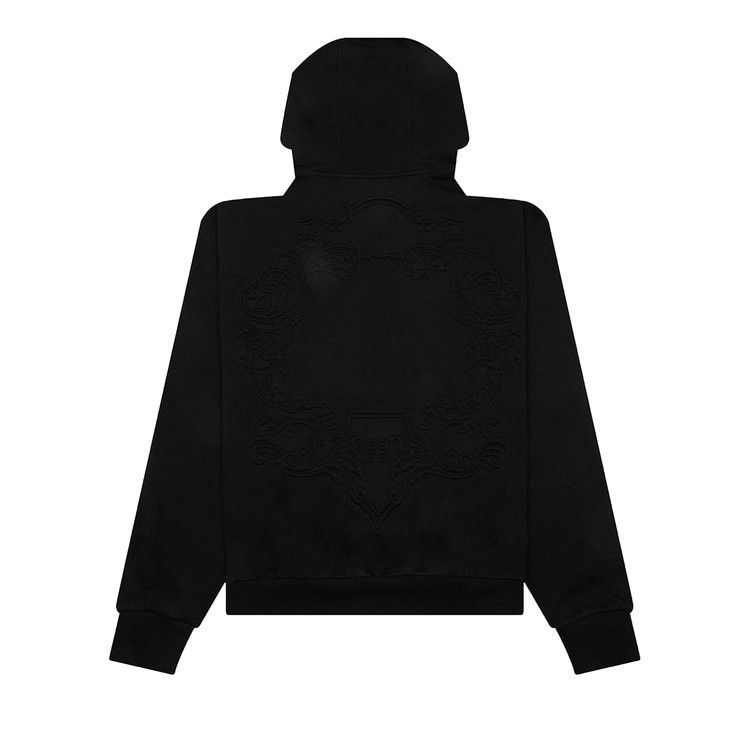 Givenchy Logo Embossed Hoodie 'Black'
