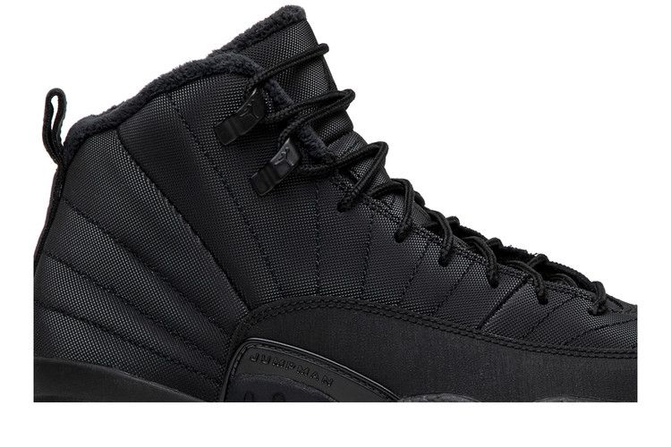 Air Jordan 12 Retro Winterized GS 'Triple Black'
