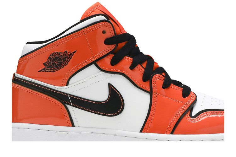 Air Jordan 1 Mid SE GS 'Turf Orange'