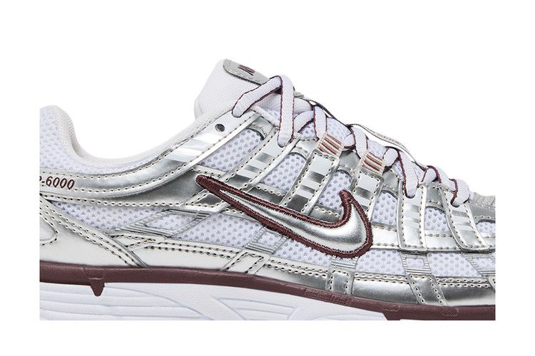 Nike Wmns P-6000 'White Metallic Silver'