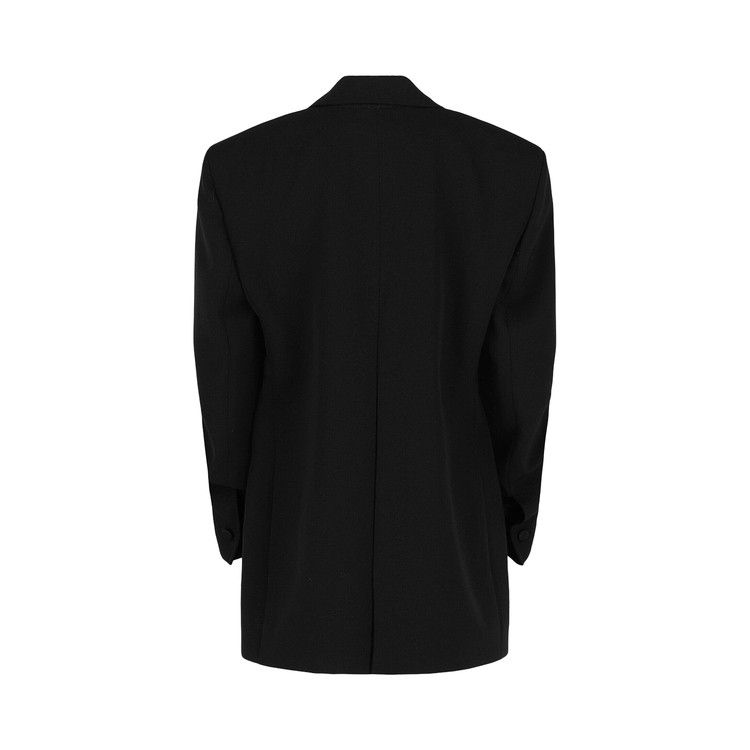 Givenchy Pleated Single Breasted Blazer 'Black'