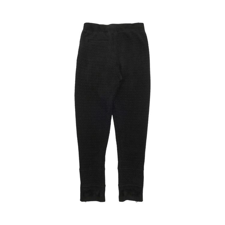 Givenchy 4G Knitted Trousers With Zips 'Black'