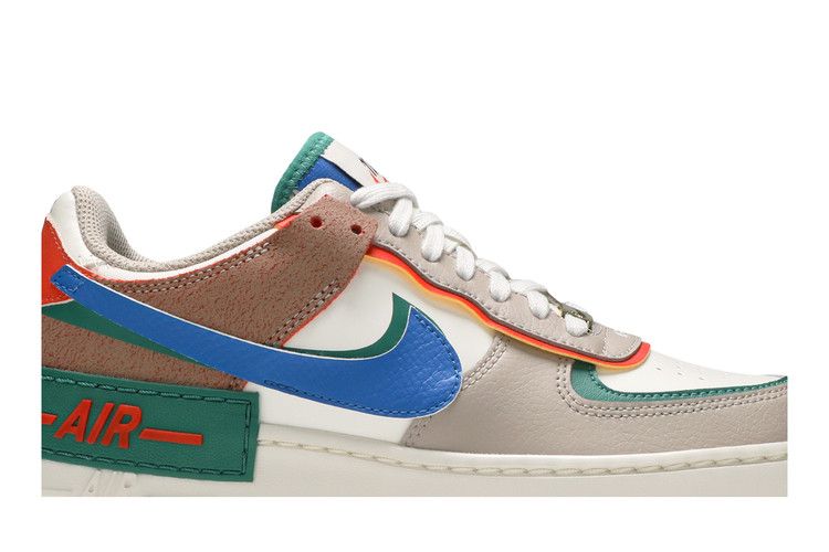 Nike Wmns Air Force 1 Shadow 'Sail Signal Blue Green'